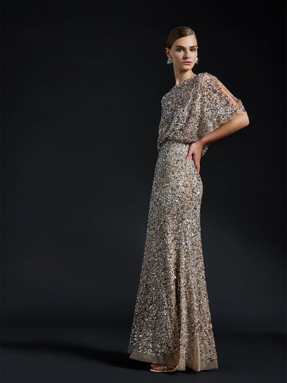 Mimi Hand Beaded Gown