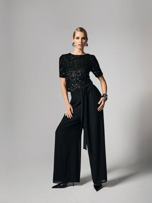 Lucy Black Wide Leg Pants