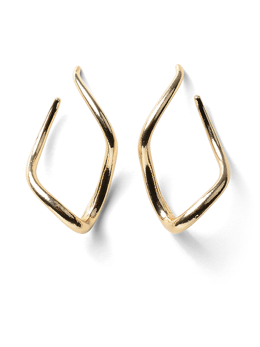 Odell Gold Earrings by Montique