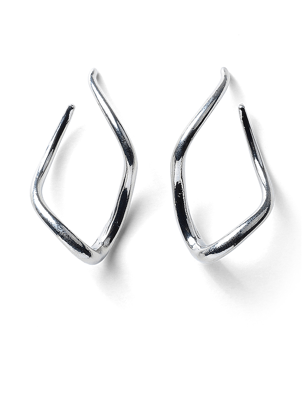 Odell Silver Earrings by Montique