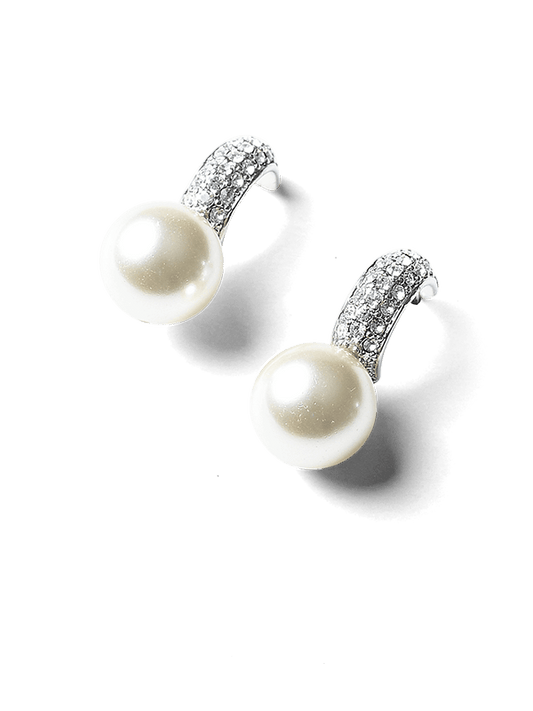 Padma Pearl Earrings by Montique