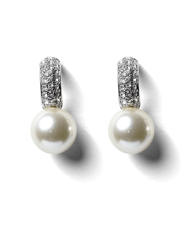 Padma Pearl Earrings by Montique