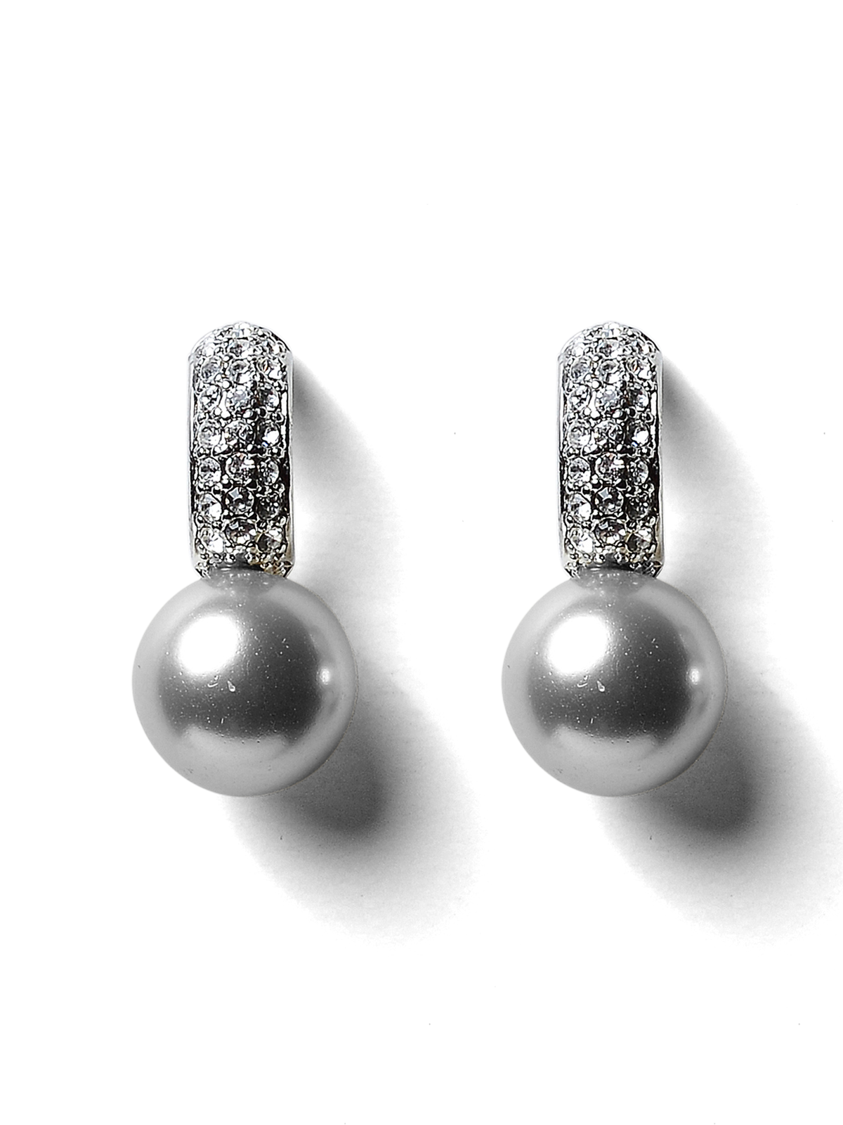 Padma Gunmetal Earrings