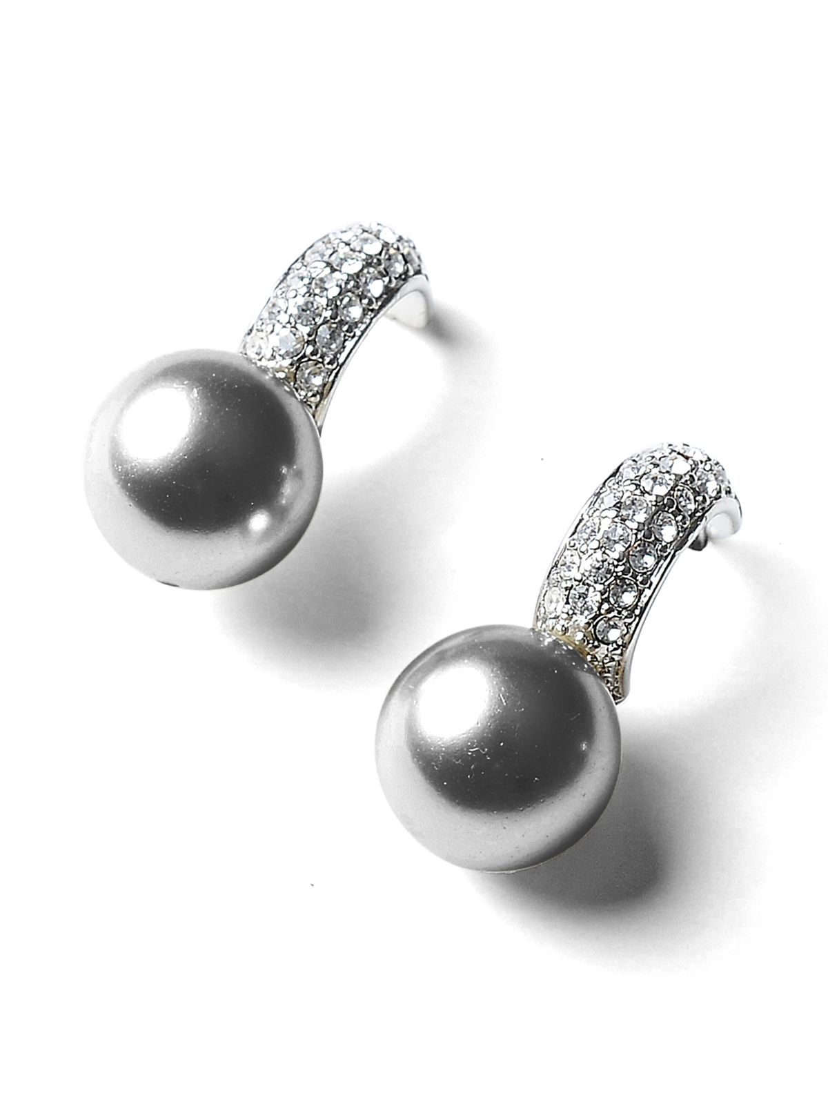 Padma Gunmetal Earrings