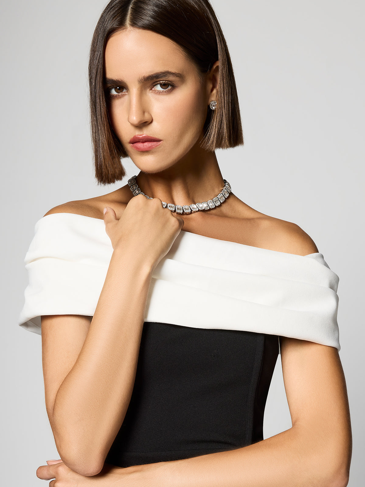 Wendi Silver Earrings & Necklace