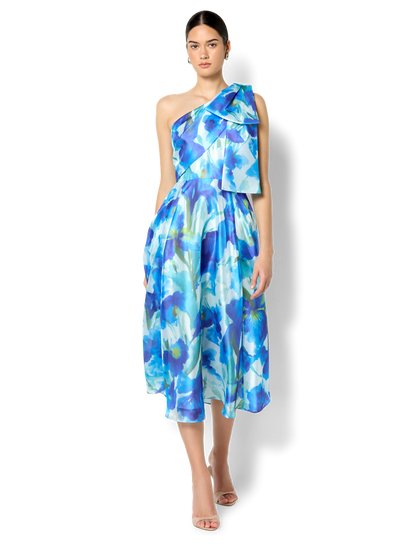 Winslow Sapphire Floral Print Dress