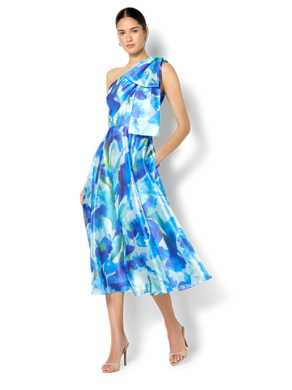 Winslow Sapphire Floral Print Dress