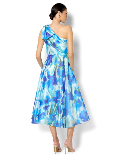 Winslow Sapphire Floral Print Dress