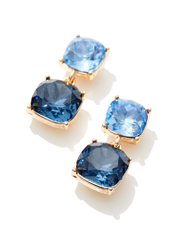 Aerini Navy Earrings by Montique