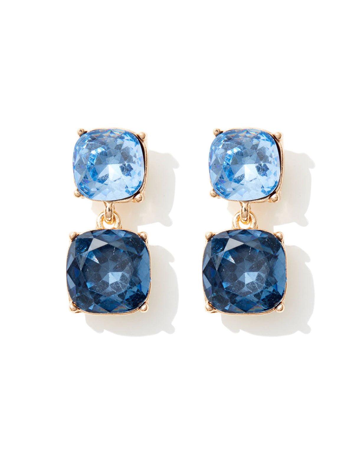 Aerini Navy Earrings by Montique
