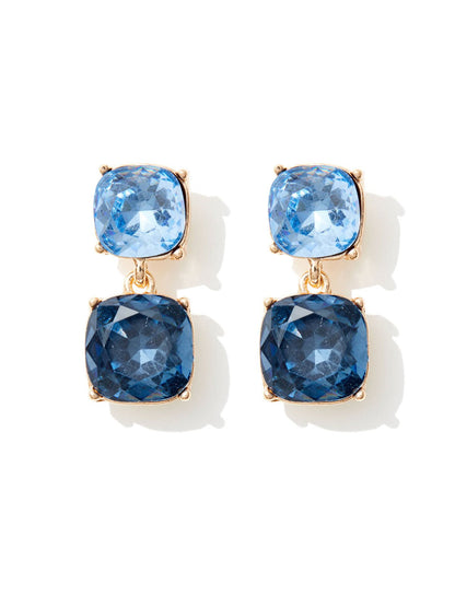 Aerini Navy Earrings by Montique