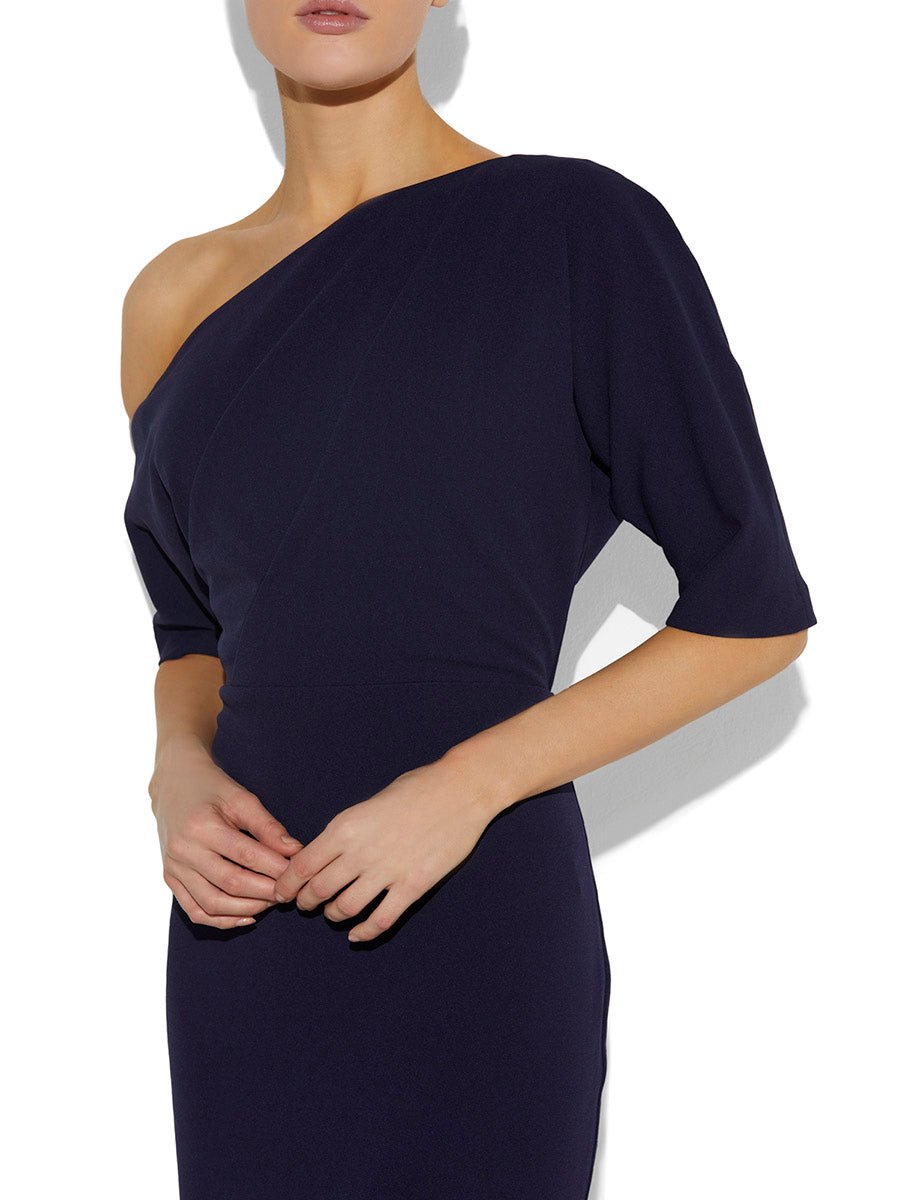 Saint Marie Crew Cocoon Dress, Navy