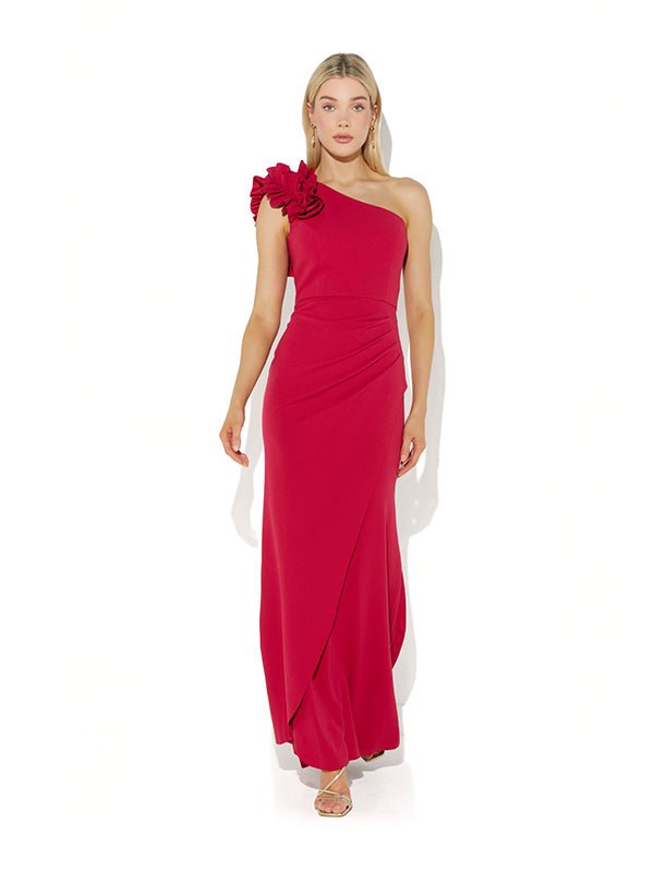 Amelia Hot Pink Gown by Montique