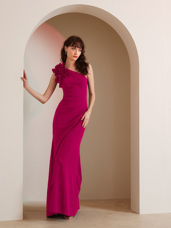 Amelia Hot Pink Gown by Montique