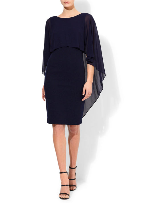 Ariel Overlay Shift Dress by Montique