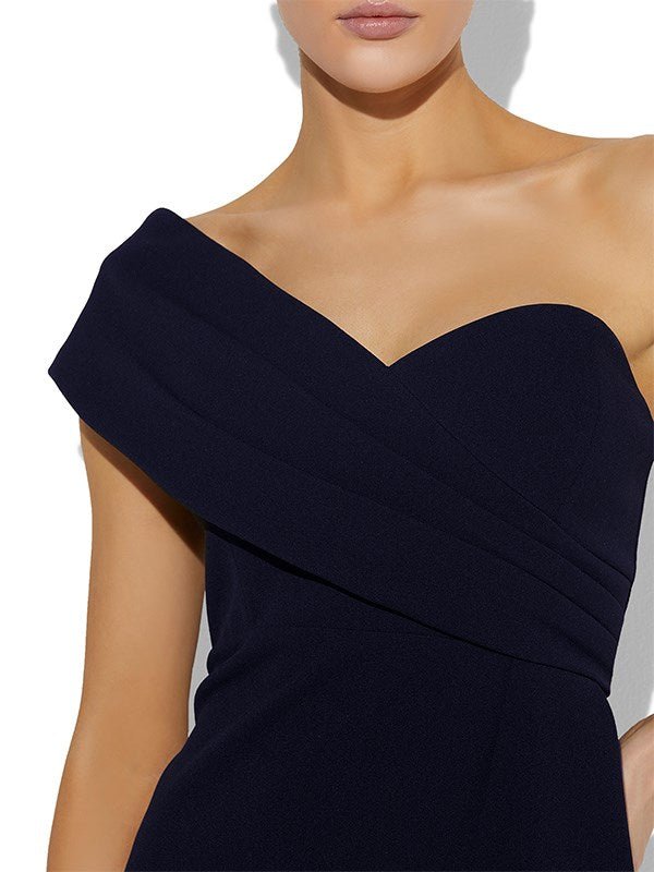 Bella Navy Gown - Montique Clothing