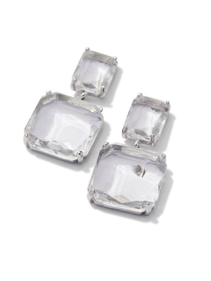 Belle Silver Earrings by Montique