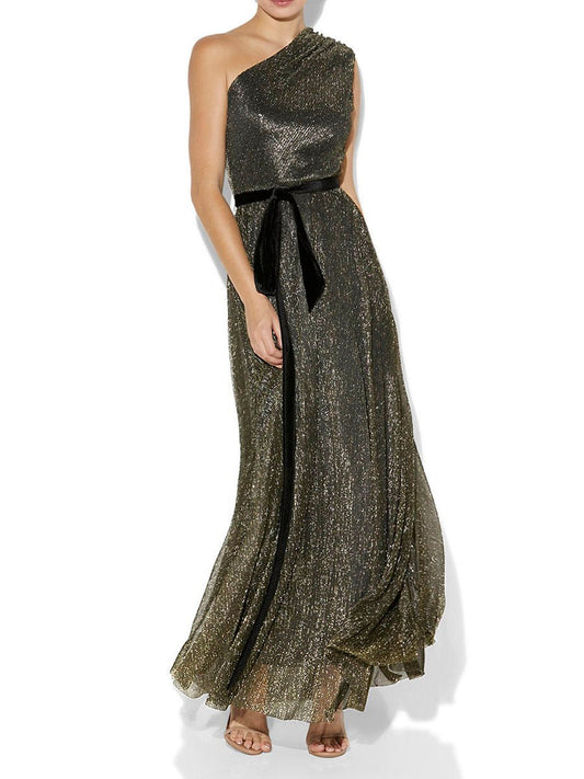 Bryant Gold Lurex Gown by Montique