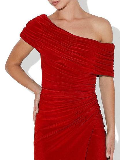 Claudia Red Dress by Montique