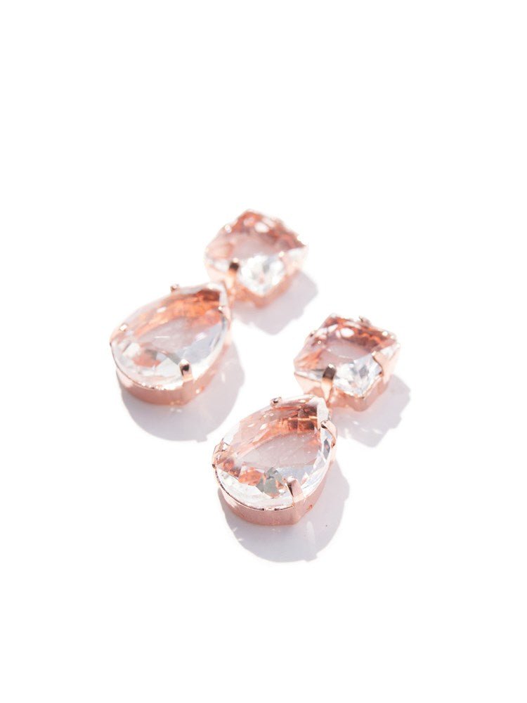 Corsica Rose Earrings by Montique