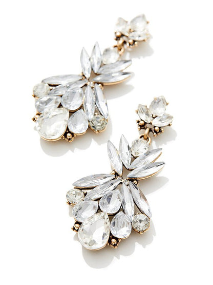 Ellery Crystal Earrings by Montique