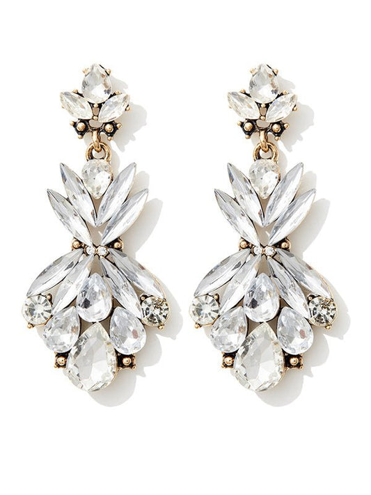 Ellery Crystal Earrings by Montique