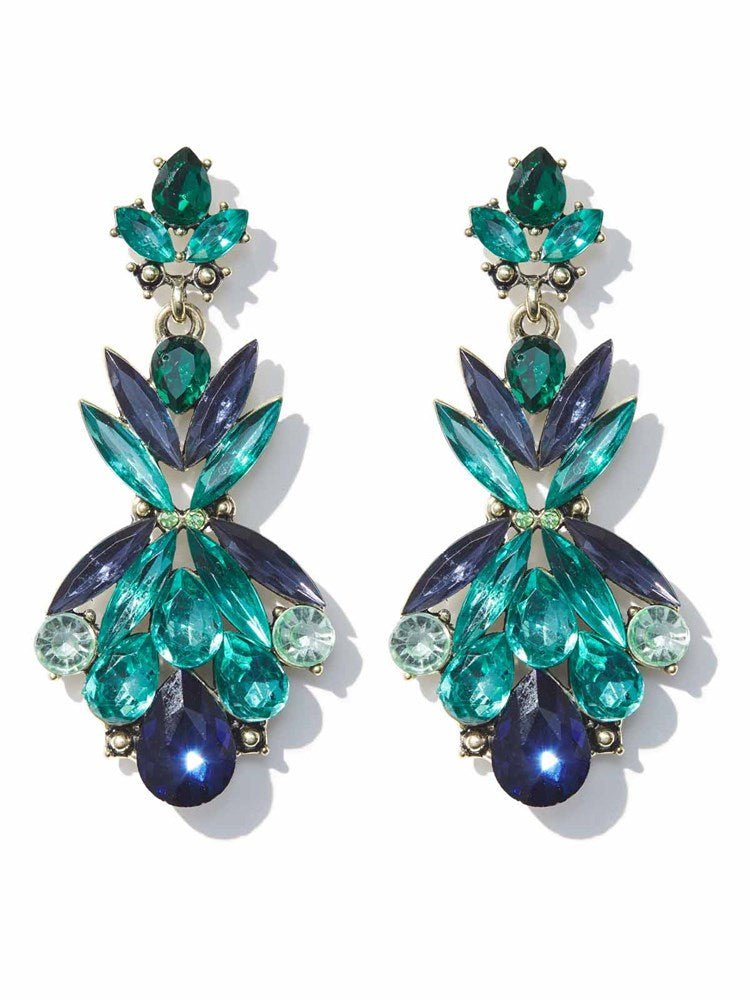 Ellery Navy Earrings by Montique