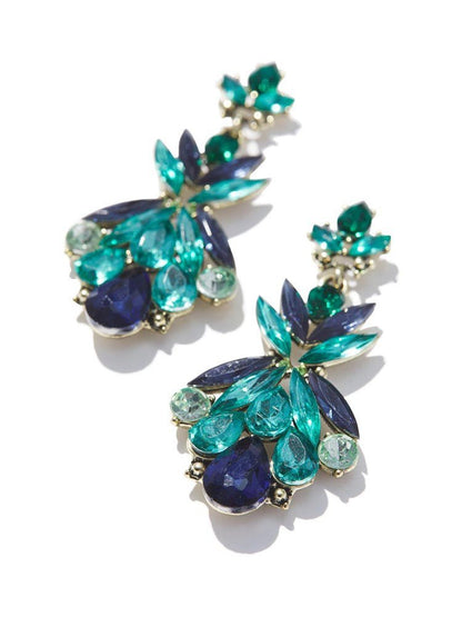 Ellery Navy Earrings by Montique