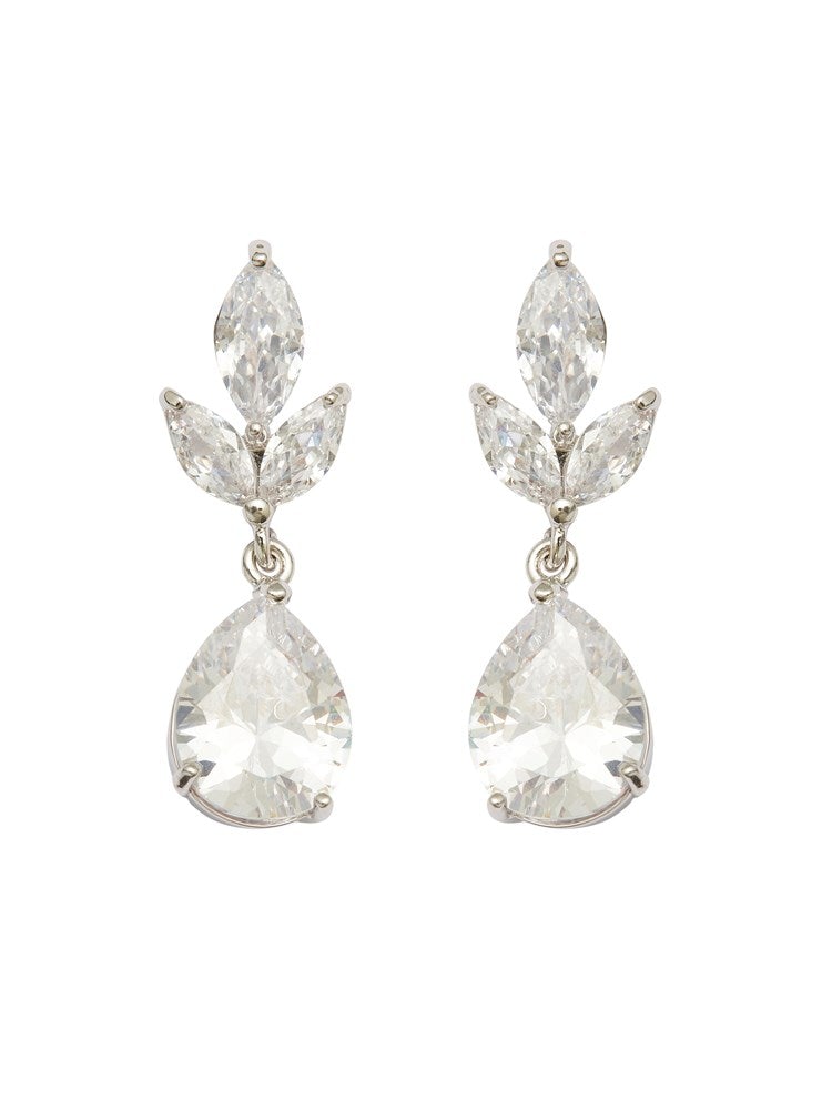 Everly Silver Earrings by Montique
