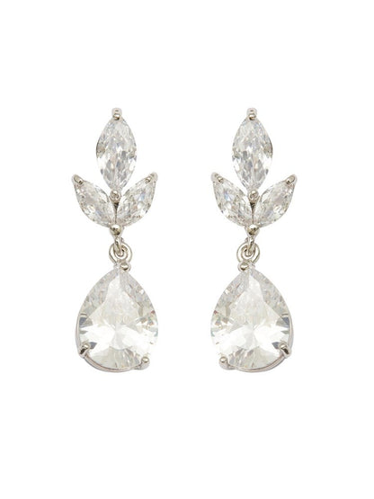 Everly Silver Earrings by Montique