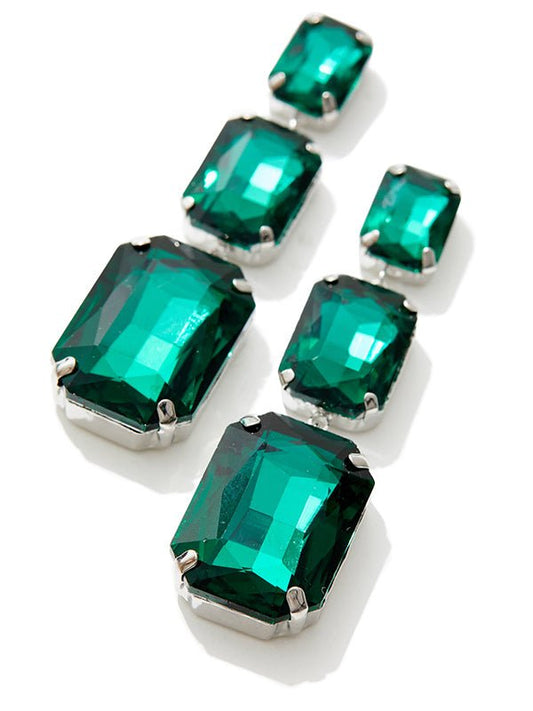 Fifi Emerald Earrings by Montique