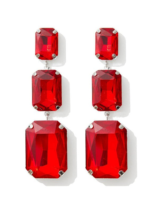 Fifi Red Earrings by Montique