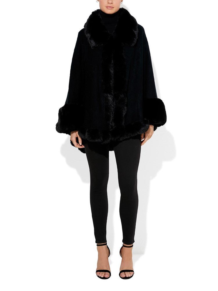 Georgia Black Coat by Montique