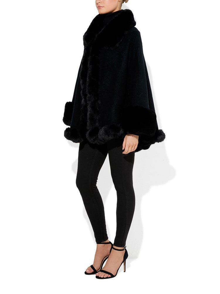 Georgia Black Coat by Montique