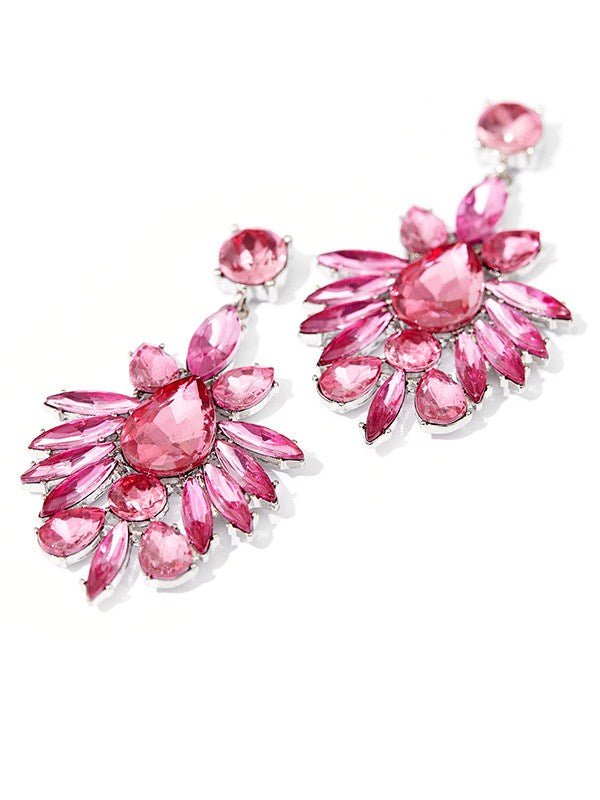 Hanna Pink Earrings by Montique