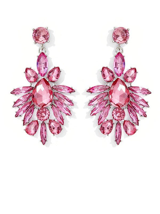 Hanna Pink Earrings by Montique