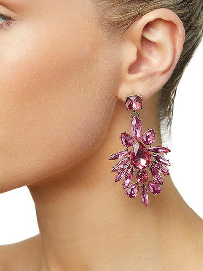 Hanna Pink Earrings by Montique
