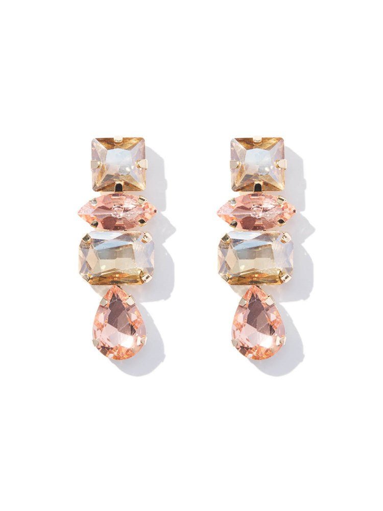 Indiana Mink Earrings by Montique