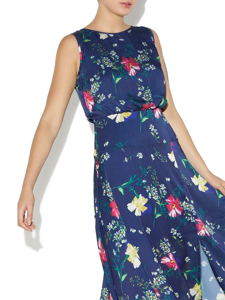 Karli Floral Printed Dress by Montique