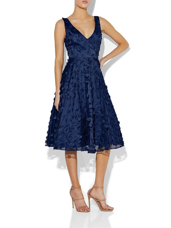 Kelsey Navy Dress by Montique