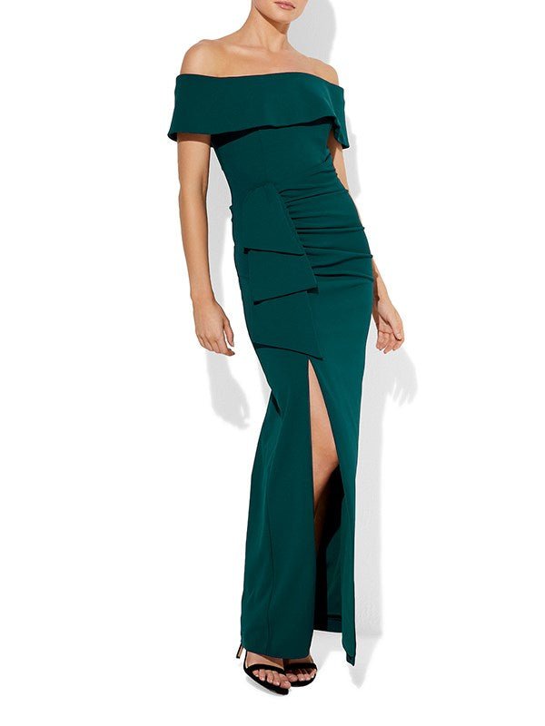 Khloe Emerald Gown by Montique