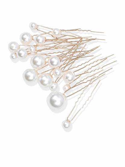 Lily Beth Pearl Hair Pins by Montique
