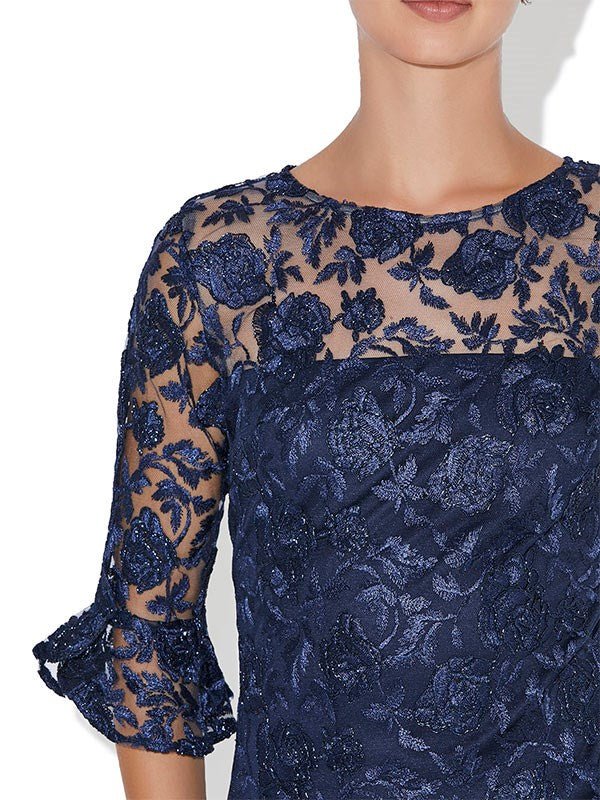 Lilybet Navy Lace Dress by Montique
