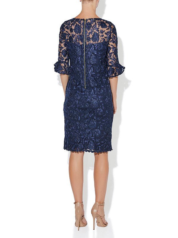 Lilybet Navy Lace Dress by Montique