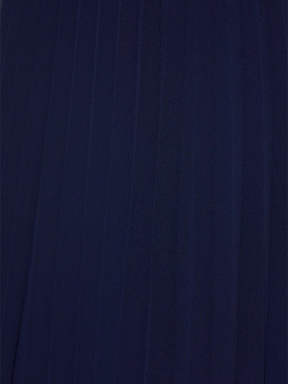 Lucien Navy Chiffon Jumpsuit by Montique