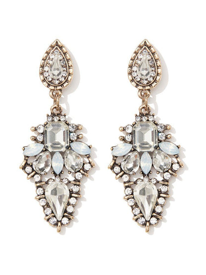 Lyra Crystal Vintage Earrings by Montique