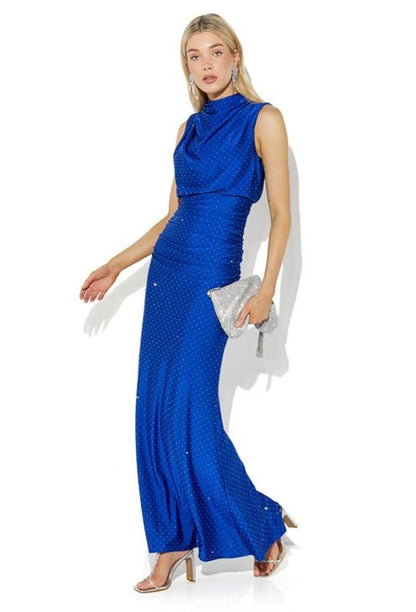 Mira Sapphire Gown by Montique