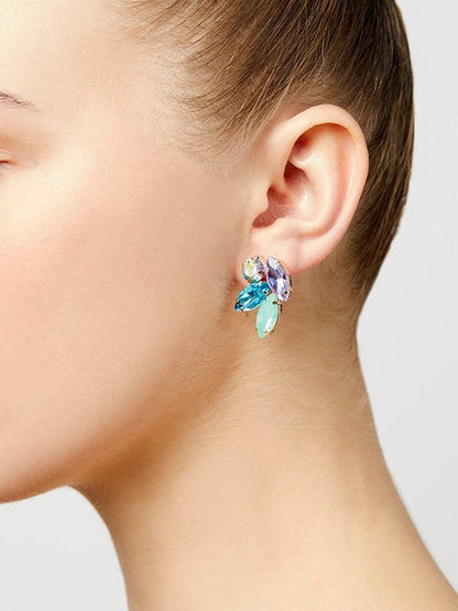 Natalie Blue Earrings by Montique
