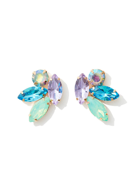 Natalie Blue Earrings by Montique