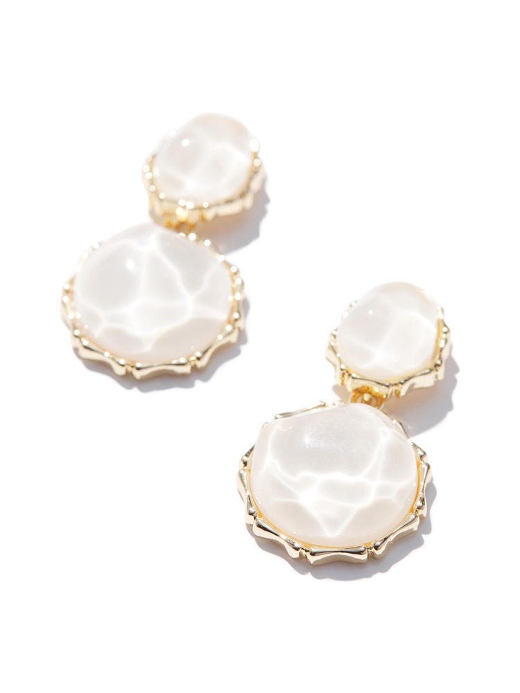 Ollie Ivory Earrings by Montique